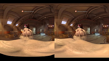 Preview 1 of Bapak Anak Japanes - Dva Anal fuck VR [Patreon HentaiVR]