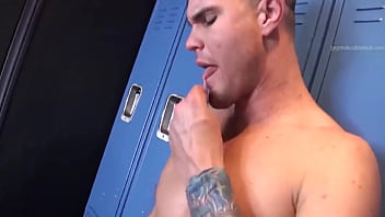 Preview 3 of Mark Wood Handjob - Barebacking In The Bathhouse