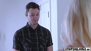 Preview 2 of Pregnancy Sex Sex - Tighty stepsister teen paid with a pussy for damage