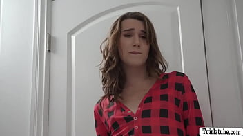 Preview 1 of Luck Movie - My stepsisters friends gives me head on my bed