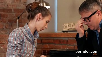 Preview 2 of Nancy Porn - Nice is tempted and pounded by senior lecturer