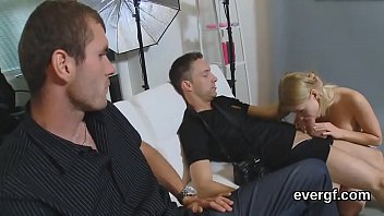 Preview 3 of Hotel Jugoslavija - Poor guy lets slutty mate to penetrate his girlfriend for hard cash
