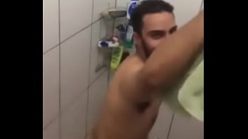 Preview 4 of One Girl 6 Boys Sexxxx Vidieo - Hetero universit&aacute_rio no banho