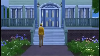 Preview 1 of Local Pron Hd Video Com - [The Sims 4] Teen boy caught his goth step sister