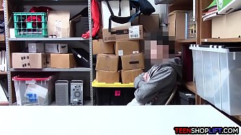 Preview 1 of Pakistani Islamic Burka Girls - Female mall cop MILF blackmails a young guy into sex