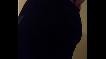 Preview 1 of Dancing In The Club Upskirt 3 - legging thong and buttplug