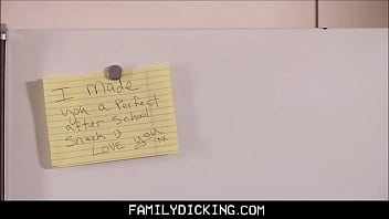 Preview 1 of Ladyboy Got - FamilyDick - Twink StepSon Gets And After S. Snack From His StepDad