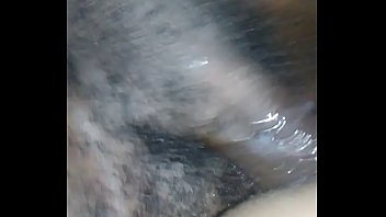 Preview 3 of Teen Sex Wooden Clocs - Pops nut inside black vagina