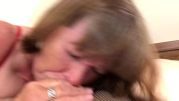 Preview 4 of Malkpva Sex - Granny Carmen Angel: Superior Cocksucking Lady in Red