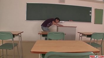 Preview 1 of Mehman - Kyoka Mizusawa gets inches of cock right in the classroom  - More at Pissjp.com