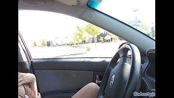 Preview 1 of Chyna Wwe Porn - Horny Mom Masturbates In Parked Car While Husband Watches