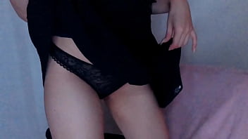 Preview 1 of Callage Girls Sex Panjab - Frotando mi co&ntilde_o rosa humedo para ti bb