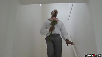 Preview 1 of Hd Japanes Semi - Black Monster cock rails a white anal from behind!