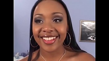Preview 1 of Mp4 Xxvideo Downlod - k. ebony babe with perfect body enjoys playing huge cock instead of working