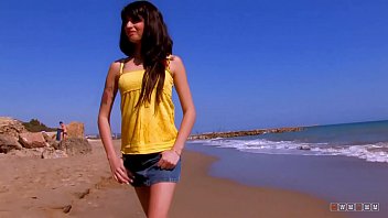 Preview 1 of Daru Pk Full Sex Video Daru - Young Brunette Shows Her Dedication for Hard Anal in Public