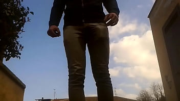 Preview 4 of Virginia 18 Passion - Peed my pants in the parking area