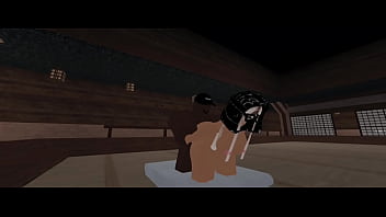 Preview 1 of Open Sexi Desi Hindi - Roblox Spider girl gets rough bbc