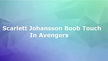 Preview 3 of Spiting Nose Mistres - Scarlett johansson Boob Grab And hot scene