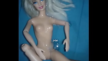 Preview 3 of Japanese Uncensoree - Barbie doll cum-tribute #2