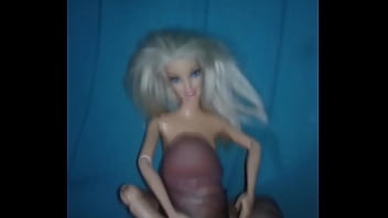 Preview 1 of Japanese Uncensoree - Barbie doll cum-tribute #2