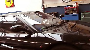 Preview 1 of Nikie Nla - Teen Kima fucked on Dieter Bohlen&#039_s first Ferrari