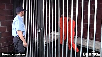 Preview 1 of Jc Taylor 1 - Bromo - Donny with Eli Hunter Rocko South Sebastian Young Zane Anders at Barebacked In Prison Part 4 Scene 1