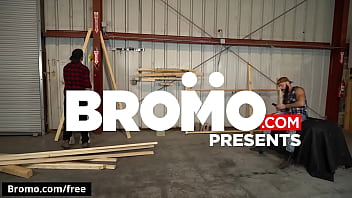 Preview 1 of Sapi Ass - BROMO - The Lumber Yard Scene 1 featuring Jordan Levine and Teddy Bear - Trailer preview