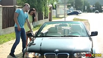 Preview 1 of Africa Cutie Tour - European beauty gets creampied outdoor