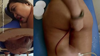 Preview 1 of Umur 6 Tahun - Amy&#039_s Belly Inflaiton and b. Fill Part 2