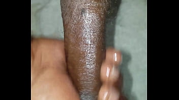 Preview 2 of Chinese First Time Sex - Love stroking my black cock