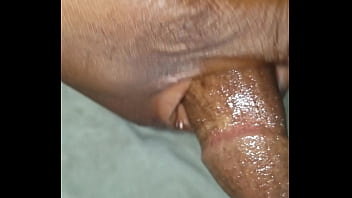Preview 3 of Chinese First Time Sex - Love stroking my black cock