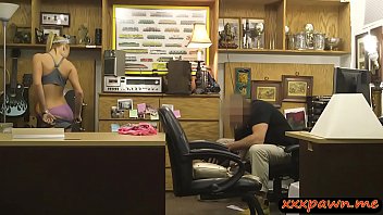 Preview 1 of Reud - Pawn man and his assistant fuck blondie