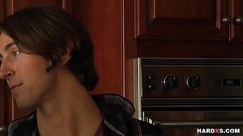 Preview 2 of Boy Russian Incest - Busty milf in sexy lingerie gets fucked