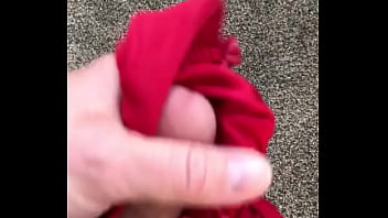 Preview 1 of Son Fuck Black Mail Son - Cum over panties