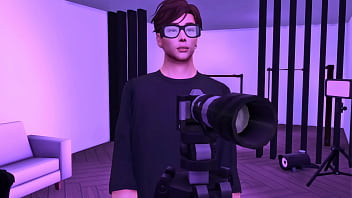 Preview 2 of 13yeare Baby - PERVERTED PHOTOGRAPHER SEDUCED A LUSTFUL FEMBOY FOR HARD ANAL SEX AND DOUBLE PENETRATION
