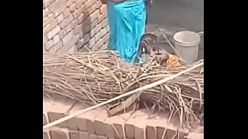 Preview 3 of First Time Anals Sluts - My Neighbour aunty Bathing showing her big boobs.