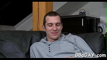 Preview 1 of Action Orgasm - Riding on a giant pecker is handsome gay stud&#039_s forte