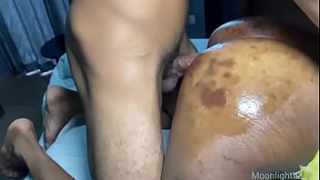 Preview 2 of Xxc18 Malayalam - Ebony sweet pussy enjoying stepbrothers big cock