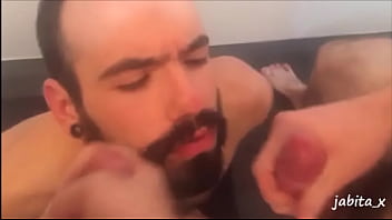 Preview 3 of Threexxxx - Two big cocks cum on my face!