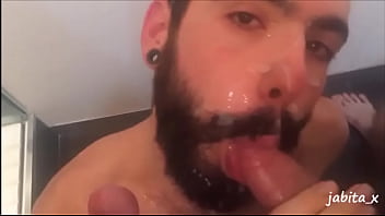 Preview 4 of Threexxxx - Two big cocks cum on my face!