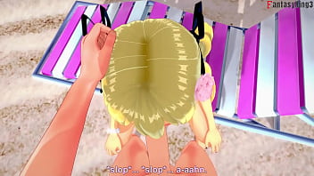 Preview 1 of Standing Missionary Hd - Marie Rose bikini fucking on the beach | 3 | DOA | Full &amp_ POV on Sheer &amp_ PTRN: Fantasyking3