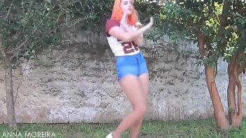 Preview 4 of Red Xxx Wap Cell Pek - Dan&ccedil_ando com short socadinho
