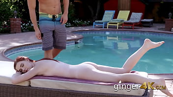 Preview 1 of Needles Gay - Sexy redhead gets her pussy deeply banged