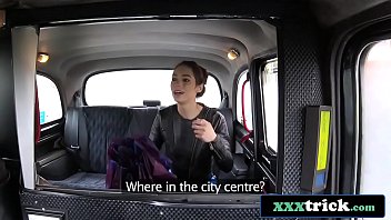 Preview 1 of Police Sama Doctor - Hairy Russian Pussy Fucked In Czech Taxi - Arwen Gold
