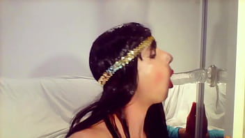 Preview 3 of U9ga Master - Sissy sucking dildo