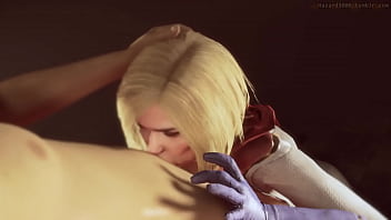 Preview 2 of A Family Little Baby - Power Girl Takes It In The Mouth