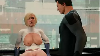 Preview 4 of Teen Anal Bbc - Power Girl And Bruce Wayne