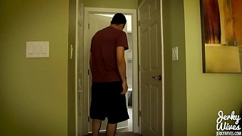 Preview 1 of Boobs Argument - Prestine Edge in Hot StepMom Strokes My Big Cock