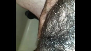 Preview 1 of Black Woman Fucks White Girl - Pissing on fur