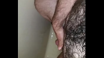 Preview 4 of Black Woman Fucks White Girl - Pissing on fur
